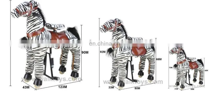 Hot sale toy horse on wheels, ride on horse toy, mechanical horse ride for sale