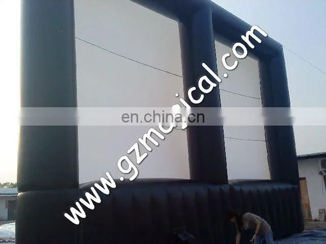2015 hot selling inflatable moive screen