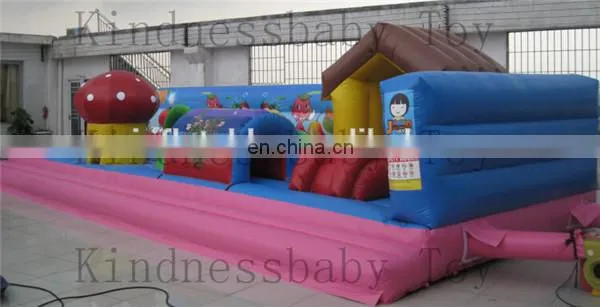 Kids inflatable fruit funcity / giant inflatable promotion fruit