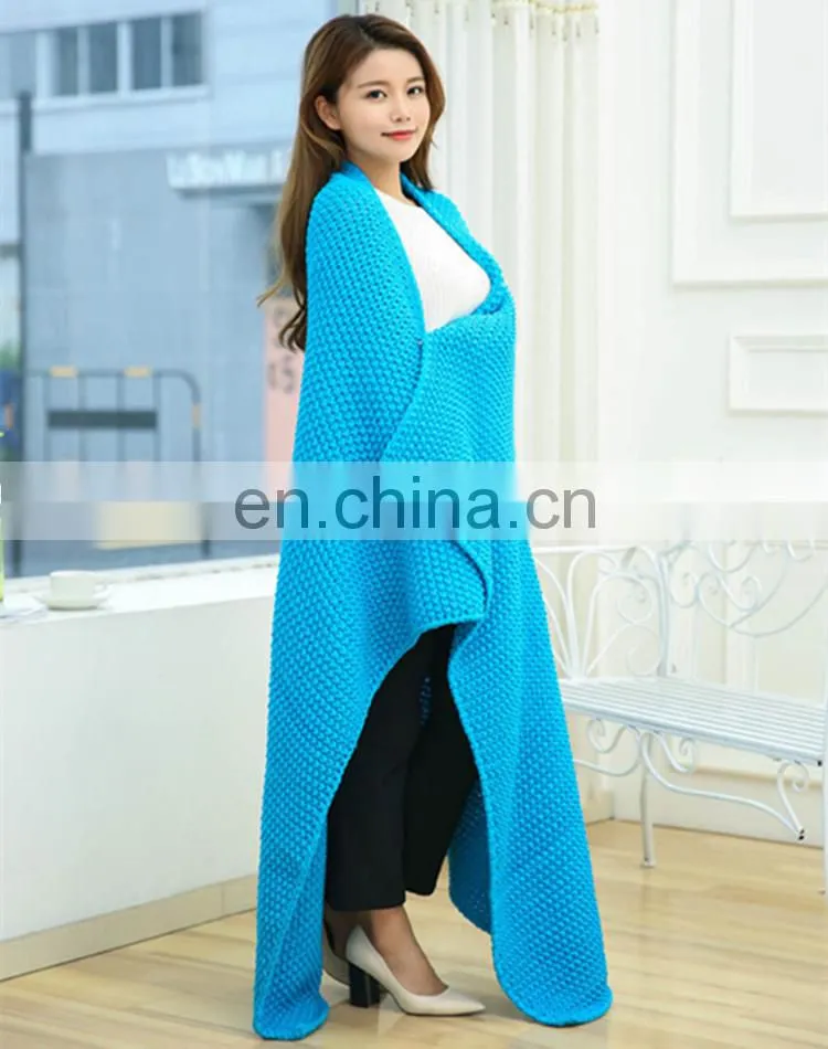 Customized square acrylic blanket