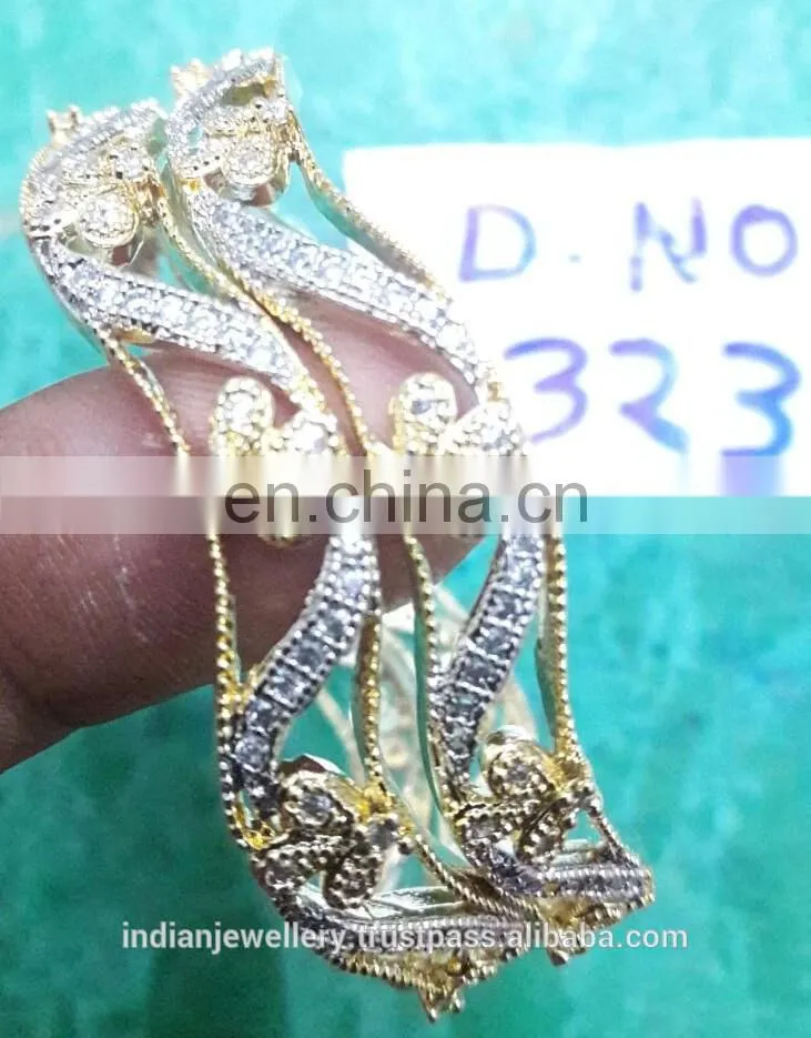 High quality cubic zirconia bangle exporter, american diamond bangle, cz bangles imitation diamond bangles manufacturer