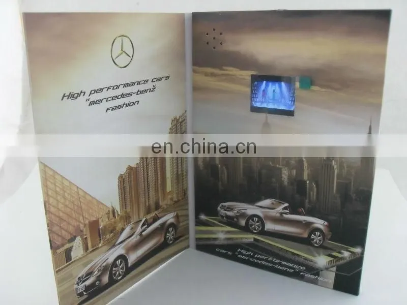 USB MP4 Module With Motion Sensor For Wedding Invitation Card