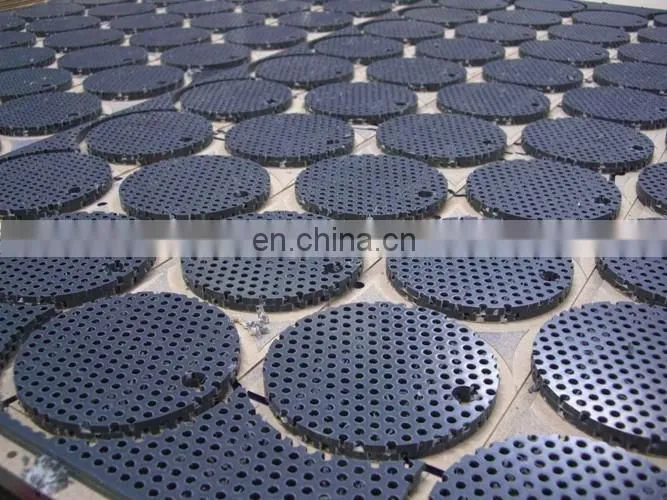 UHMWPE Tank Filter | plastic filter| Perforated UHMWPE Disks for Oil drum screen