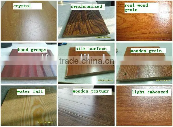 German Laminate Flooring with Gray color Oak