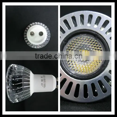 Dimmable/Non-dimmable GU10 600lm 7W SMD christmas decoration led spotlight
