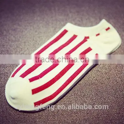 2015 hot style wholesale fashion man socks stripe socks