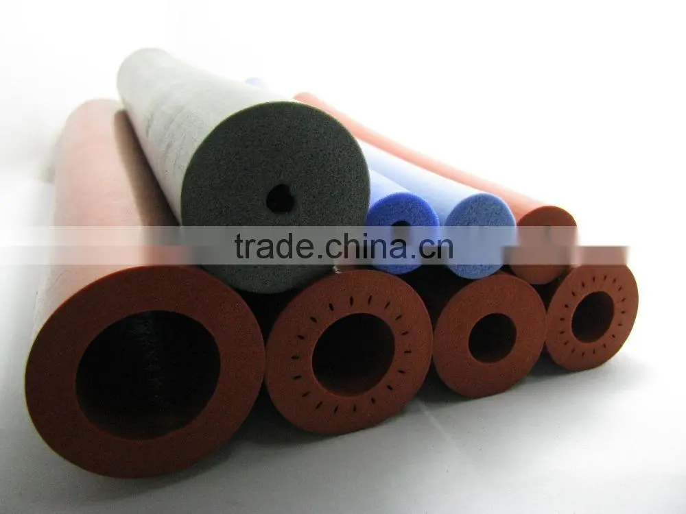 1'' soft silicone round rubber foam