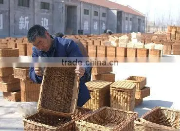 wholesale oral fabric firewood basket