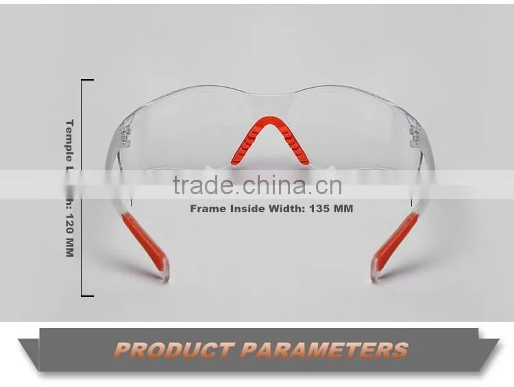 Factory wholesale clear electric welding lens safety glasses dustproof tanning eye protective goggles