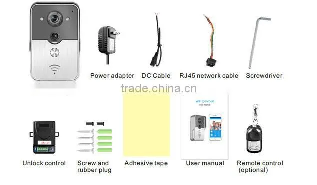 HSY-WF3 Wifi Video Door Bell