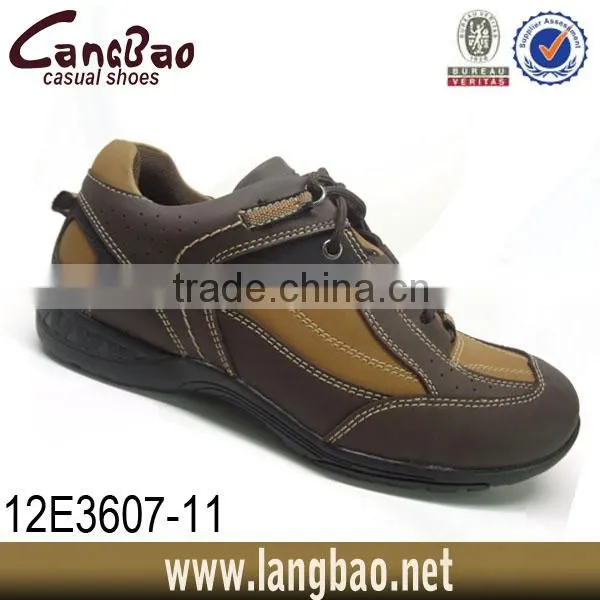 2014 round toe leather shoes for men