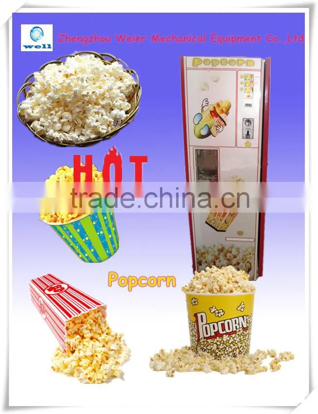 Corn Acceptor Popcorn Vending Machine