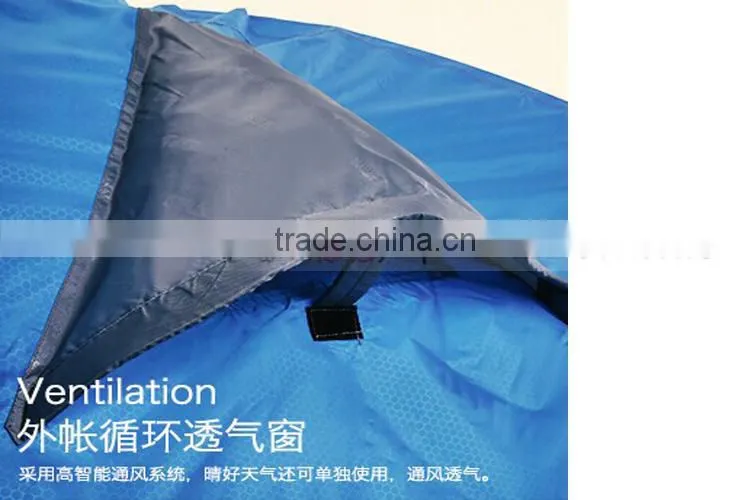 TOOTS High-Quality Outdoor Family Camping Tent ,Foldable Double Layers Camping Tent for 3 Person