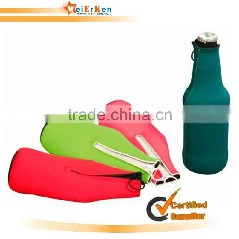 2013 fashion and design customized neoprene beer wine bottle