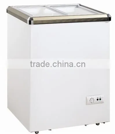 wholesale commercial pharmaceutical display popsicle horizontal freezer
