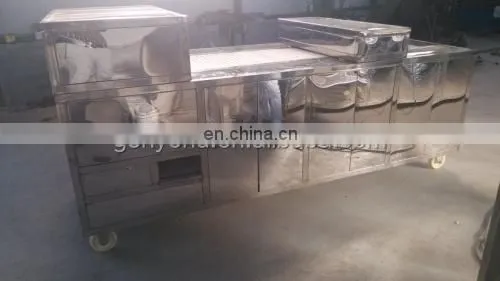 peach pitting and half cutting machine