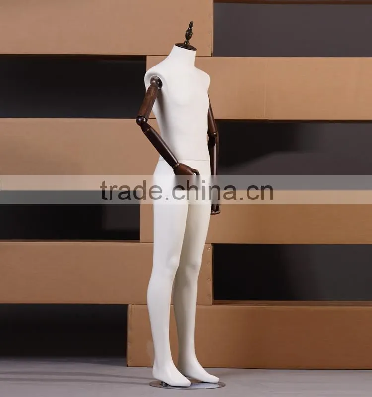 flexible male mannequin with neck cup