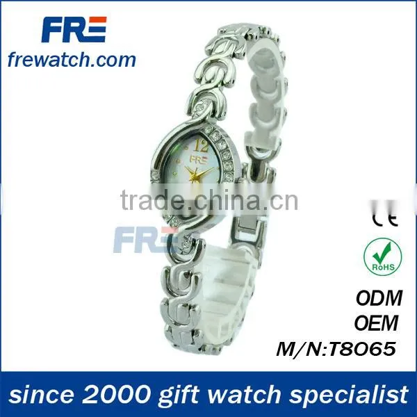 mobile phone watch automatic watch quartz stainless steel watch back water resistant(T8065)
