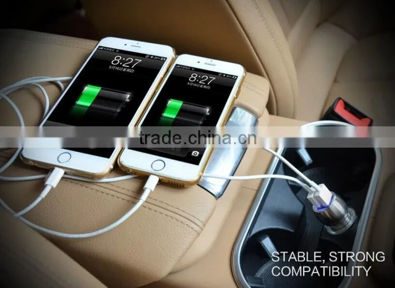 Double Speed high quality Safety Hammer Car Charger iphone car charger