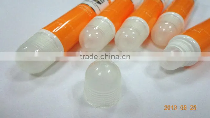 lipbalm tube,plastic packaging tube for lipgloss