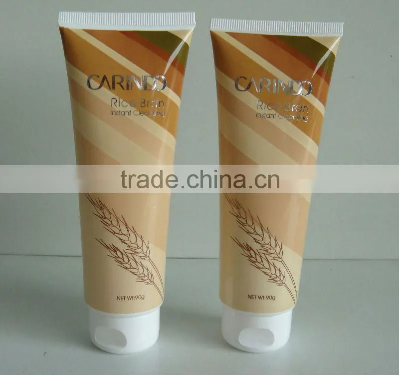 Blank white PE tube for cosmetic,soft tube, flexible tube,Plastic Packaging for Skin Care Products,