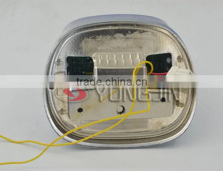883 Harley Black/clear/red LED Taillight integrated Turn Signals For harley davidson taillight