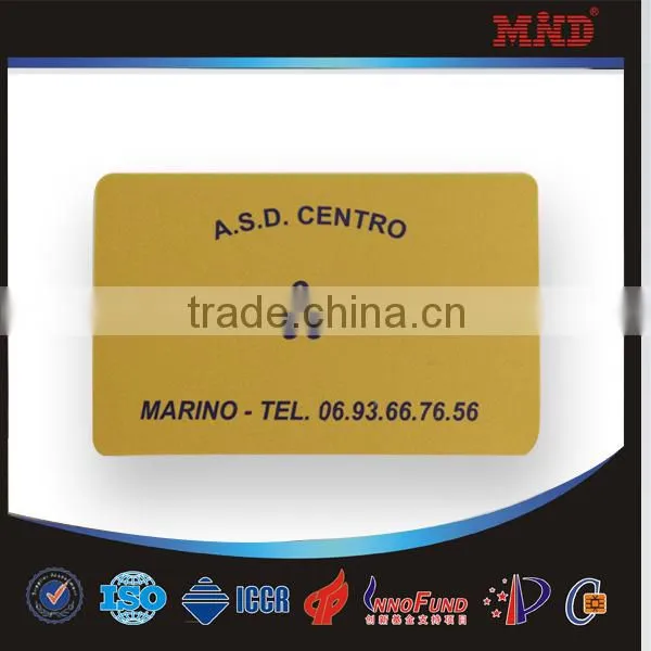 MDC643 Restaurant barcode membership cards/cheap membership card