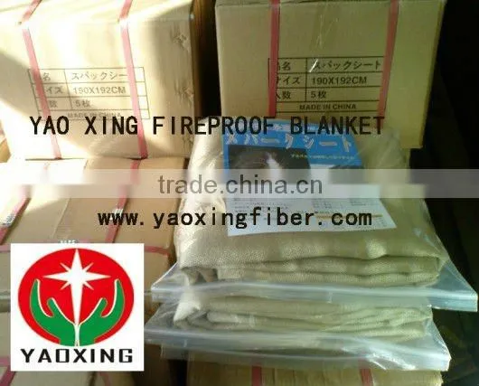 working temperature 1000 fire blanket