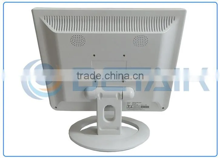 15inch White CCTV BNC Monitor Professional Security Monitor for Hospital