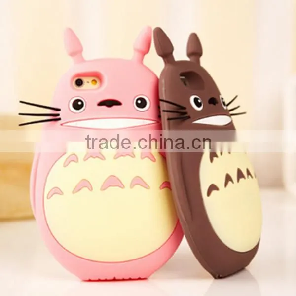Fashion 3D Totoro Case For iPhone 5s ,for iPhone 5s Silicone Phone Cases