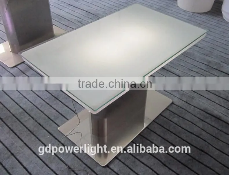 New PE Plastic Bar Table with LED light and remote control YXF-8856