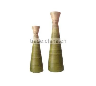 New design 2015 bamboo lacquer pot