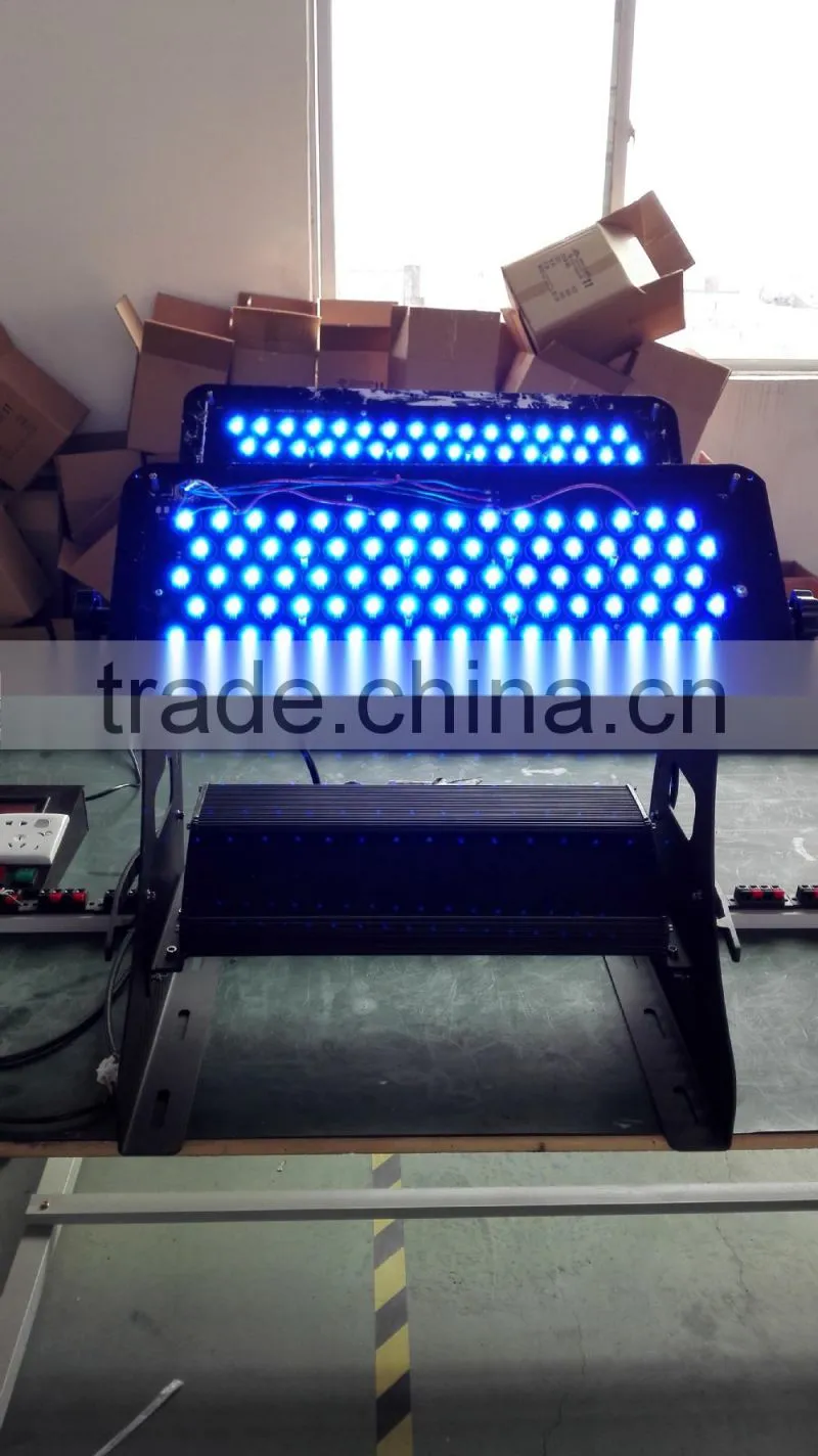 high power huge 550w RGB colour led flood light for bridge/plaza/garden/stage