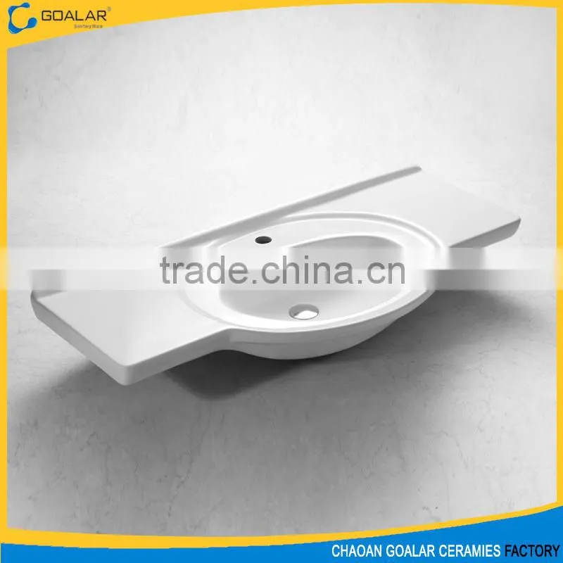 2015 European Solid ceramic bathroom wash basin