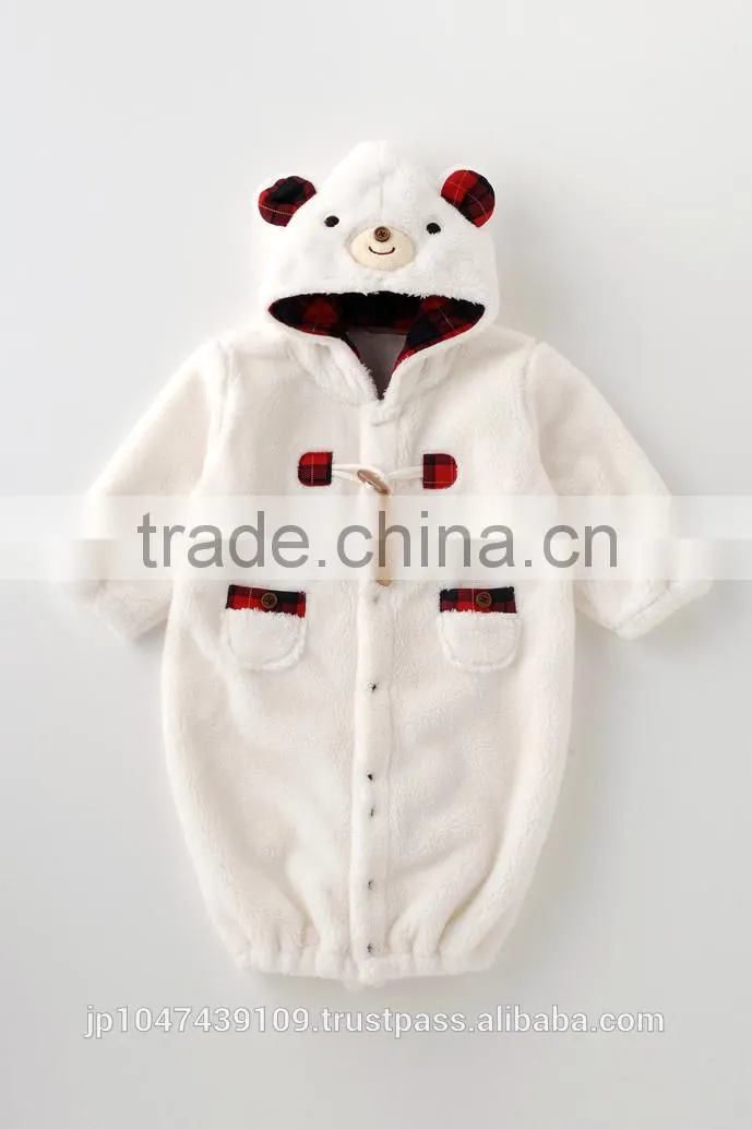 Japanese wholesale products high quality cute clothings animal baby children winter garment hot selling in Japan