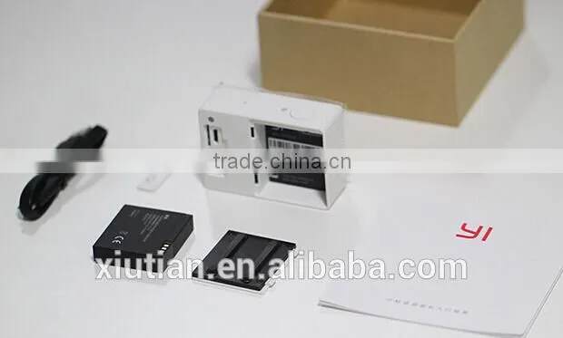 2015 New Product 16MP 4608X3456 1920x1080p 1010mAh WIFI Bluetooth 4.0 Xiaomi yi sport Camera