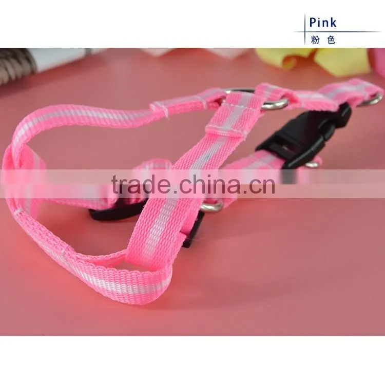 Soft Mesh Fabric Puppy Pet Adjustable Dog Harness