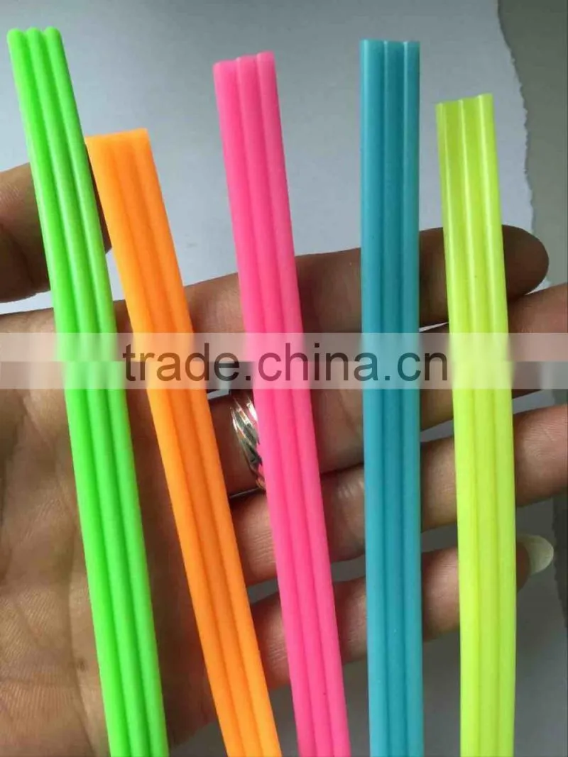 glowing in dark silicone strips for mobile phone waterproof bag