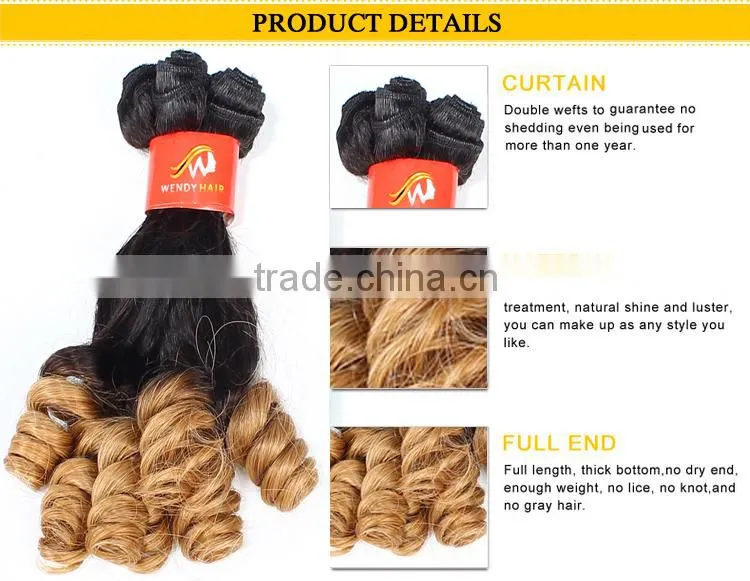 high quality FUMI HAIR 100% human bundles peruvian virgin hair