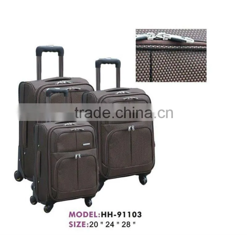 600D polyeser trolley bag