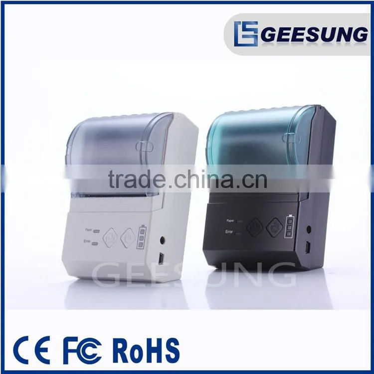 58mm portable thermal printer android bluetooth mini printer