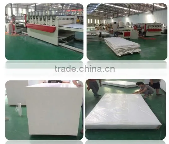 PVC foam board for concrete forming