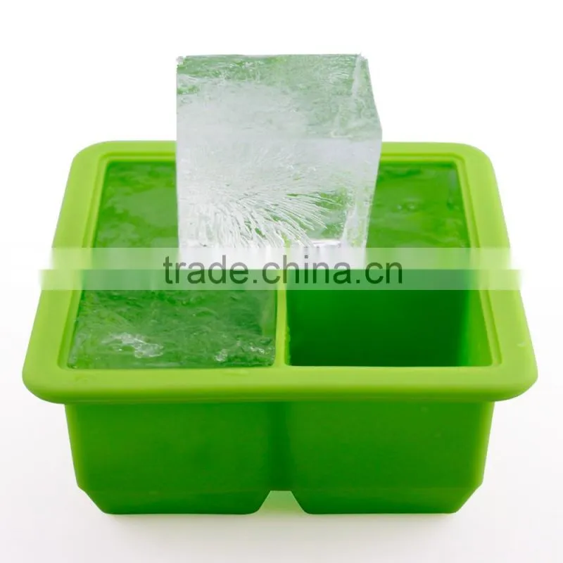 High Quality Silicone Ice Cube Tray , Silicone snowflake ice cube tray