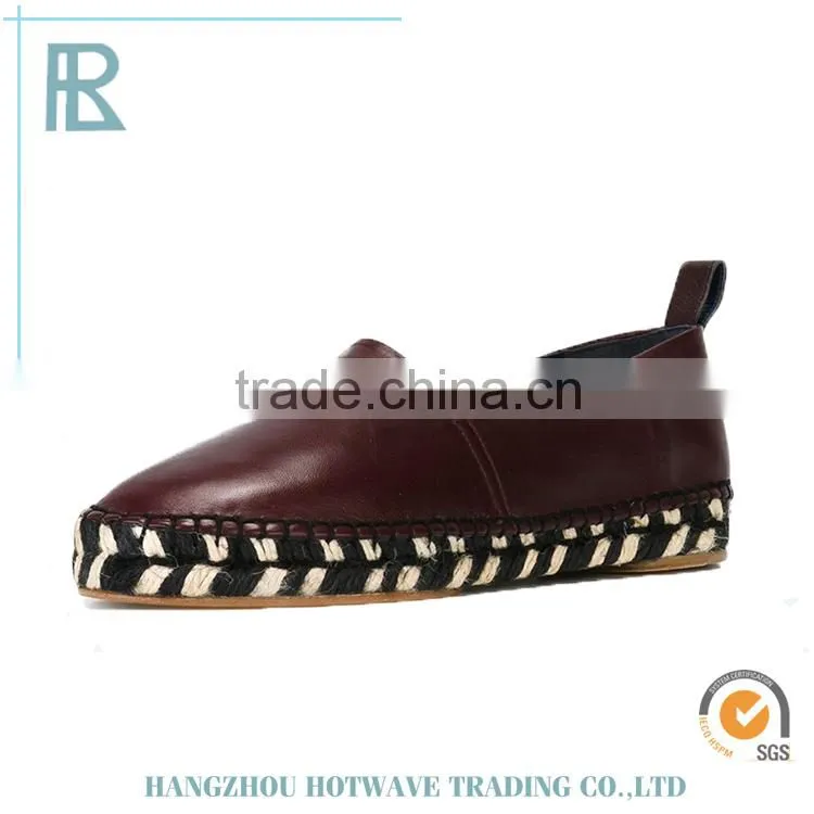 China Wholesale New Fashion lady shoes espadrilles