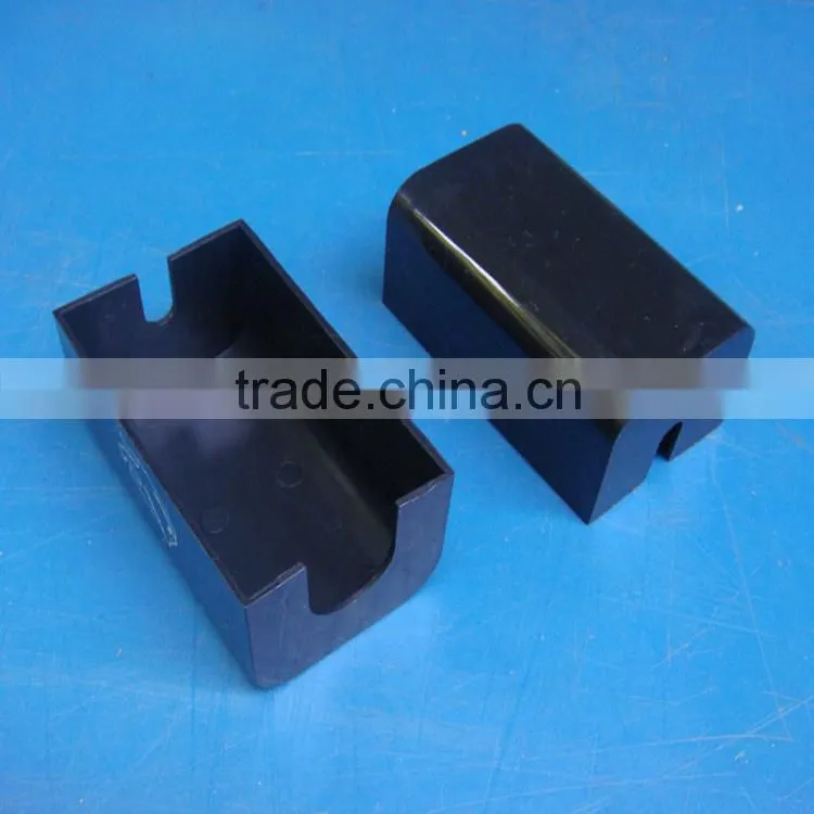 China manufacturer custom made engineering machine spare parts nylon plastic injection molding part