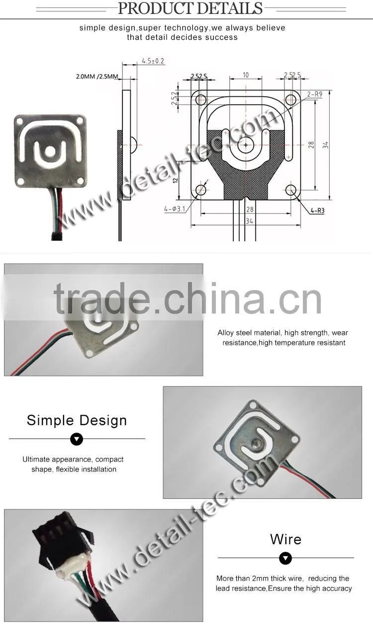 DLC928DA Micro Hand Scales Load cell 5kg