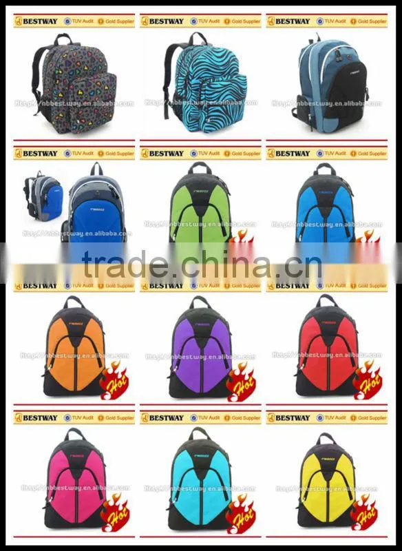 Pu lambskin cheap plain backpack for girl, leather backpack cheap