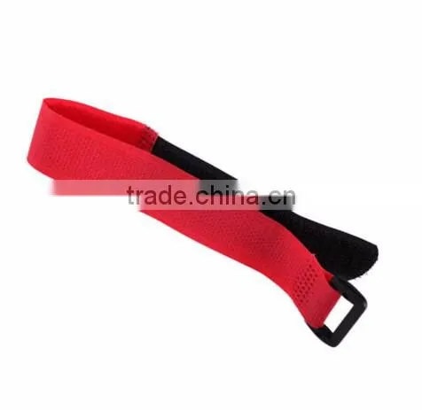 Reusable Nylon Hook Loop Strap Tie Down Wrap Cable Cord 2x20cm