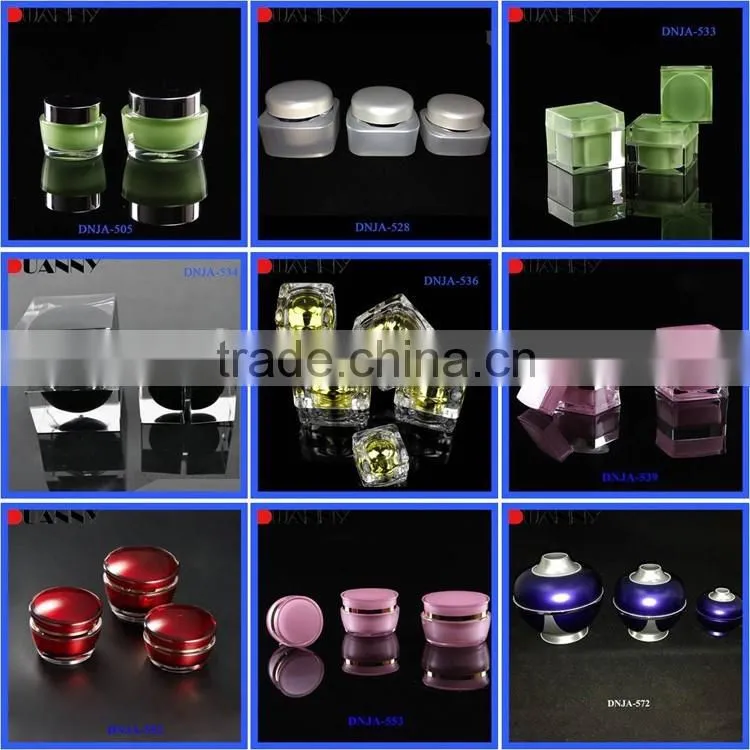 2016 Luxury Cosmetic Cream Jar,Cosmetics Cream Acrylic Bottle And Jar