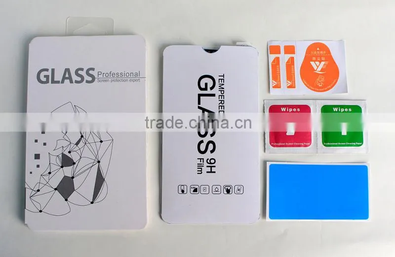 new premium full cover silicone edge 9H 0.33MM tempered glass screen protector for iphone 6